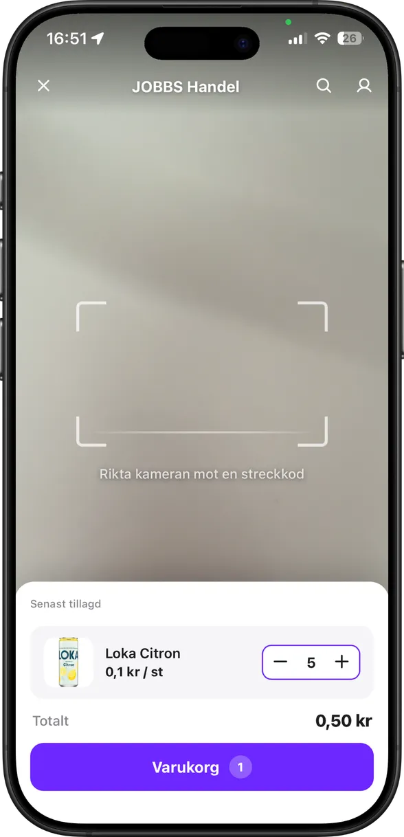 4. Skanna och betala