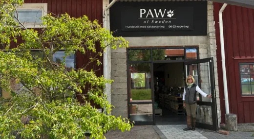 PAW of Sweden — Hundbutik med självbetjäning i Leksand